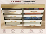 Wood Storage Chest of Drawers 87022517