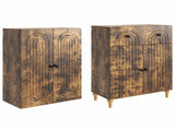 Cabinet Set 2 pcs 66 x 34.5 x 90 cm Engineered Wood 3416489