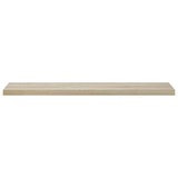 Floating Wall Shelves 2 pcs Oak 120x23.5x3.8 cm MDF 323884