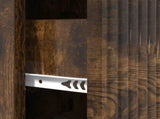 Drawer Cabinet Smoked Oak 33 x 34.5 x 89.5 cm Engineered Wood 894850