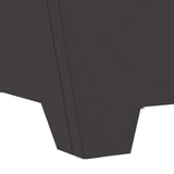 Fire Pit Black 60 x 60 x 30 cm Steel 858966