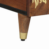 Coffee Table Honey Brown 80 x 54 x 40 cm Solid Mango Wood 4018749