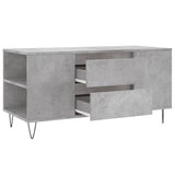 Coffee Table Concrete Grey 102x44.5x50 cm Engineered Wood 831000
