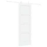 Sliding Door ORKDAL White 73.5 x 211 cm Solid Pine Wood 3333413