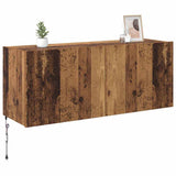 TV Wall Cabinet Old Wood 100 x 35 x 41 cm Engineered Wood 886250