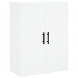 Highboard White 69.5x34x180 cm Engineered Wood 3195867