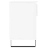 Shoe Cabinet High Gloss White 102x36x60 cm Engineered Wood 831374