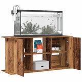 Aquarium Stand Old Wood 121x41x58 cm Engineered Wood 857282