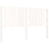 Bed Frame without Mattress White 160x200 cm Solid Wood 3194127