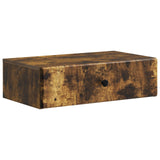 Wall-Mounted Side Table Smoked Oak 59 x 34.5 x 17 cm 899170