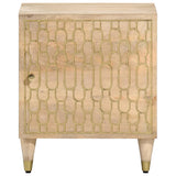 Bedside Cabinets 2 pcs 40x33x46 cm Solid Wood Mango 358245