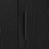 Sideboard Black Oak 40 x 33 x 70 cm Engineered wood 880993
