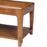 244956 Coffee Table Solid Wood 88x50x38 cm