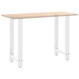 Bar Table Legs White 2 pcs 40x cm Steel 4013325