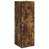 Bathroom Furniture Set 3 pcs Smoked Oak 33 x 34.5 x 160 cm 3406088