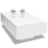 Coffee Table High Gloss White 244022