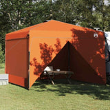 Canopy Tent Manual Orange 290 x 290 x 251 cm Fabric 42007385