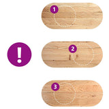 Table Top 140x60x4 cm Solid Wood Oak Oval 4009068