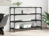 Book Cabinet Black Oak 100 x 33 x 100 cm 881119
