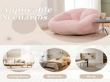 GOMYWAY Bean Bag Chair, Shell-Shaped Bean Bag Couch for Adults, Giant Bean Sofa with High-Rebound W2678P385466