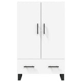 Highboard White 69.5x31x115 cm Engineered Wood 828260