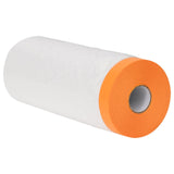Dust Sheet with Adhesive Tape 12 pcs Transparent 240 x 2000 cm 42033228