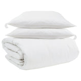 Duvet Set with Pillow 3 pcs White Down Feather 3377132