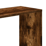 Bookcase 5-Tier Smoked Oak 80.5x23.5x162.5 cm Engineered Wood 852775