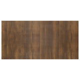 Bed Headboard Brown Oak 160x1.5x80 cm Engineered Wood 816975