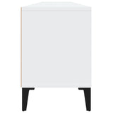 TV Cabinet White 150x30x44.5 cm Engineered Wood 831917