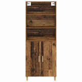 Highboard Old Wood 69.5 x 32.5 x 180 cm Engineered Wood 3415608