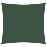 Sunshade Sail Oxford Fabric Square 4.5x4.5 m Dark Green 135470