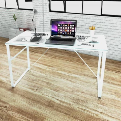 Rectangular Desk with Map Pattern 241162