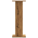 Speaker Stands 2 pcs Artisian Oak 30x30x80 cm Engineered Wood 852671