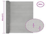 Mesh Screen 80 x 2000 cm 60 Mesh Stainless Steel 201 Silver 42039574