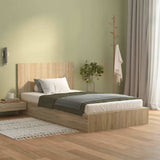 811028 Bed Headboard Sonoma Oak 120x1,5x80 cm Engineered Wood