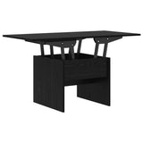 Coffee Table Black Oak 55 x 54.5 x 45 cm Engineered wood 887410