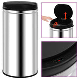 ZNTS Automatic Sensor Dustbin 70 L Stainless Steel 322696