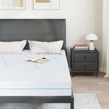 Mattress White 140 x 200 cm Foam 4106294