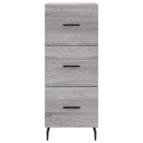 Highboard Grey Sonoma 34.5x34x180 cm Engineered Wood 3200215
