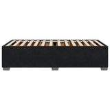 Bed Frame without Mattress Black 90x190 cm Single Velvet 3284603