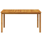 Garden Table 150x90x74 cm Solid Acacia Wood 44105