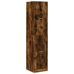 Apothecary Cabinet Smoked Oak 40x41x174.5 cm Engineered Wood 3309649