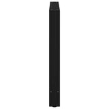 Dining Table Legs Black 2 pcs 100x cm Steel 4013320