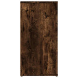 Sideboard Smoked Oak 100x30x59,5 cm Engineered Wood 821009