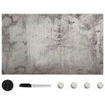 Wall Mounted Magnetic Board Glass 100x60 cm 327473