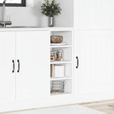 Bottom Cabinet Riga White 30x44.5x81.5 cm Engineered Wood 854193