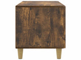 TV Cabinet Smoked Oak 99 x 34.5 x 50 cm Engineered Wood 894720