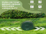 63 L Heavy Duty Water Or Sand Filled 30cm Garden Steel Lawn Roller Drum - Dark Green T3398P325124