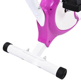 Exercise Bike with Belt Resistance Purple 92011